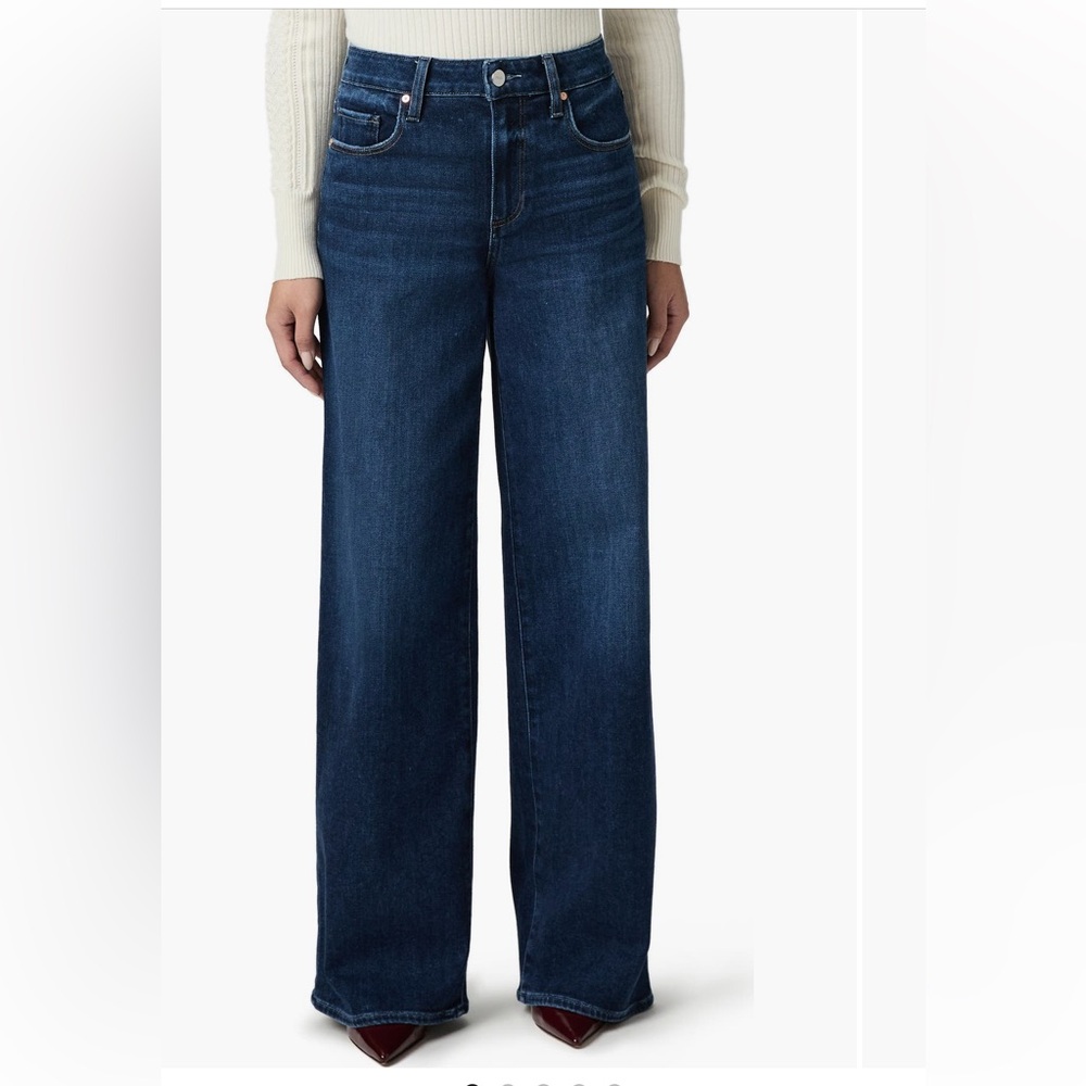 nwt paige tatum wide leg jean